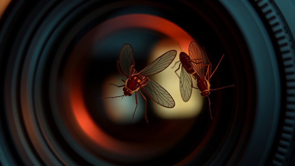 infrared attracts insects unintentionally