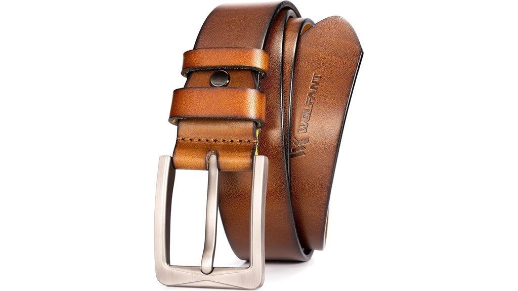 italian genuine leather belt