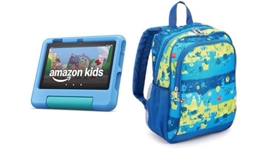 kids blue fire tablet