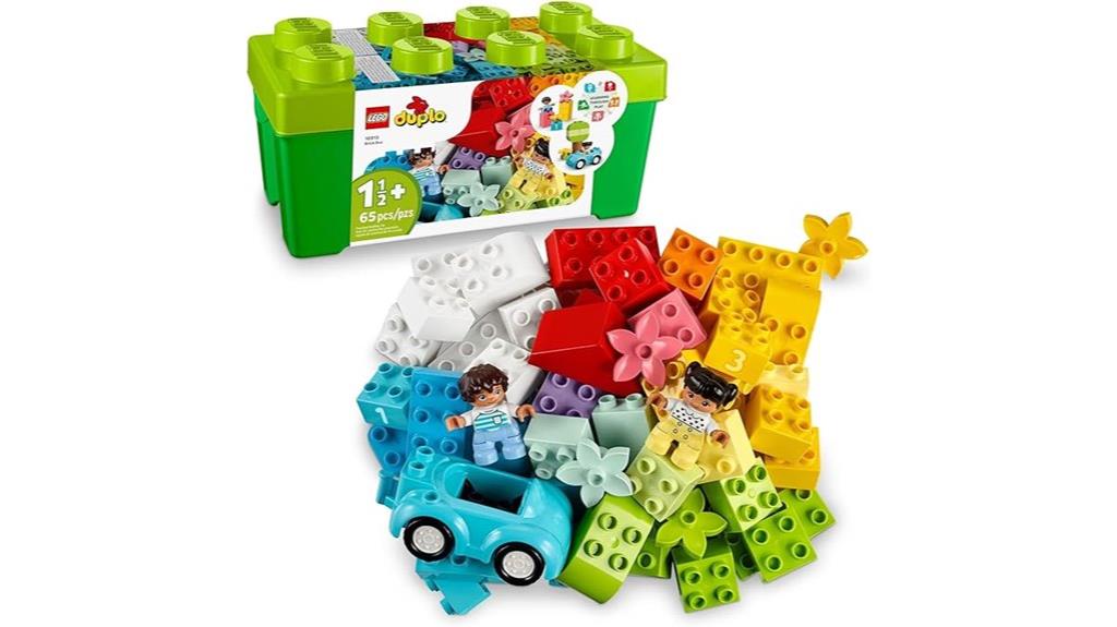 large colorful brick collection