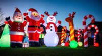 large festive inflatable decor