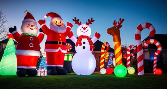 large festive inflatable decor