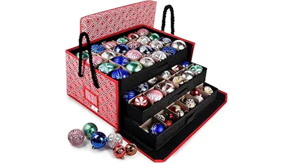 large ornament storage container