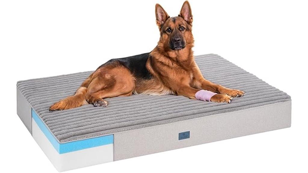 large orthopedic foam bed