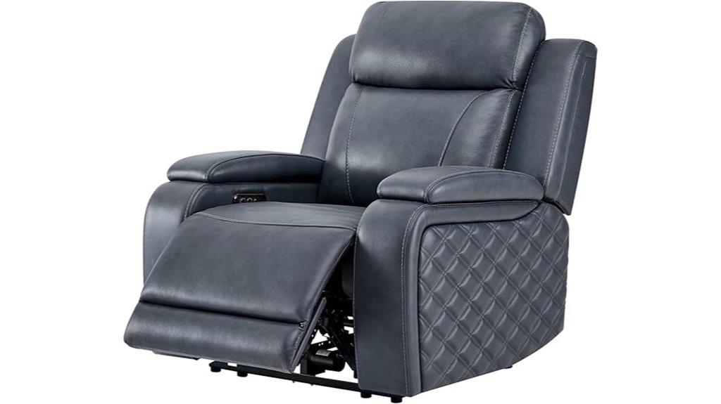 leather power recliner chairs
