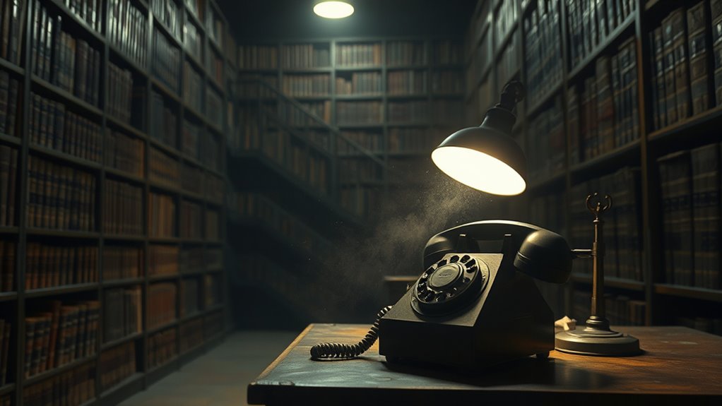 library phantom phone disturbances