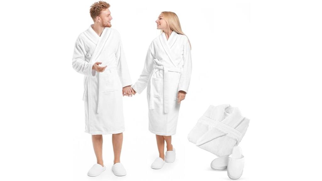 luxurious organic bathwear set