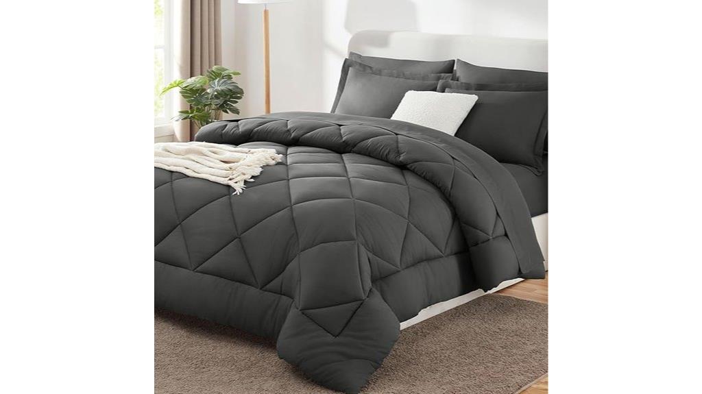 luxurious seven piece bedding