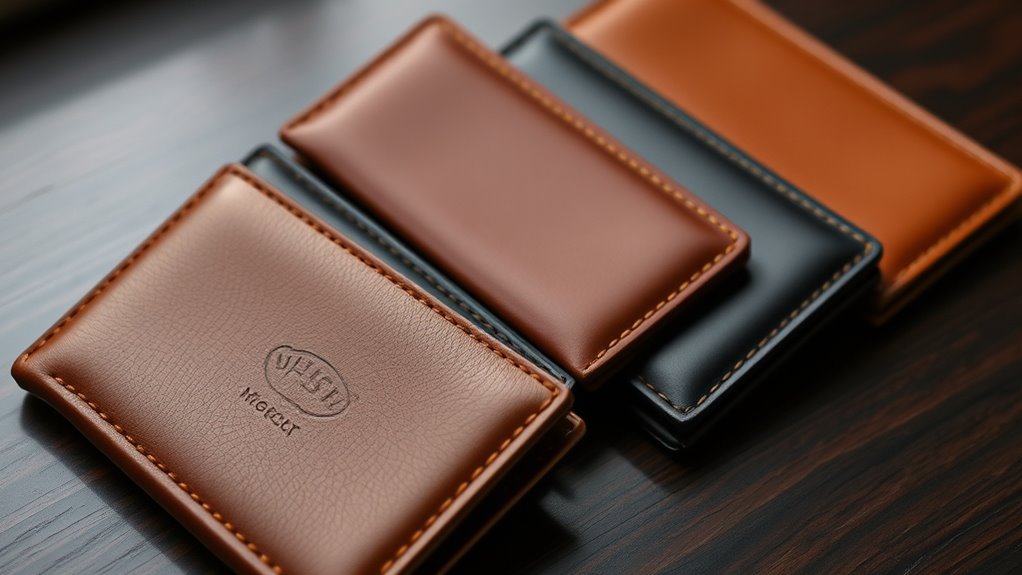 luxury men s leather wallets