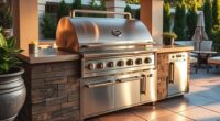 luxury outdoor grill options