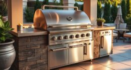 luxury outdoor grill options