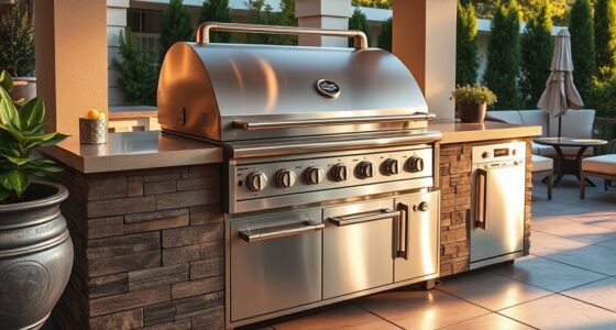 luxury outdoor grill options