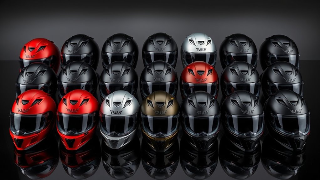luxury protective motorcycle helmets