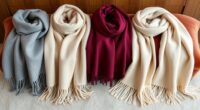 luxury winter cashmere scarves