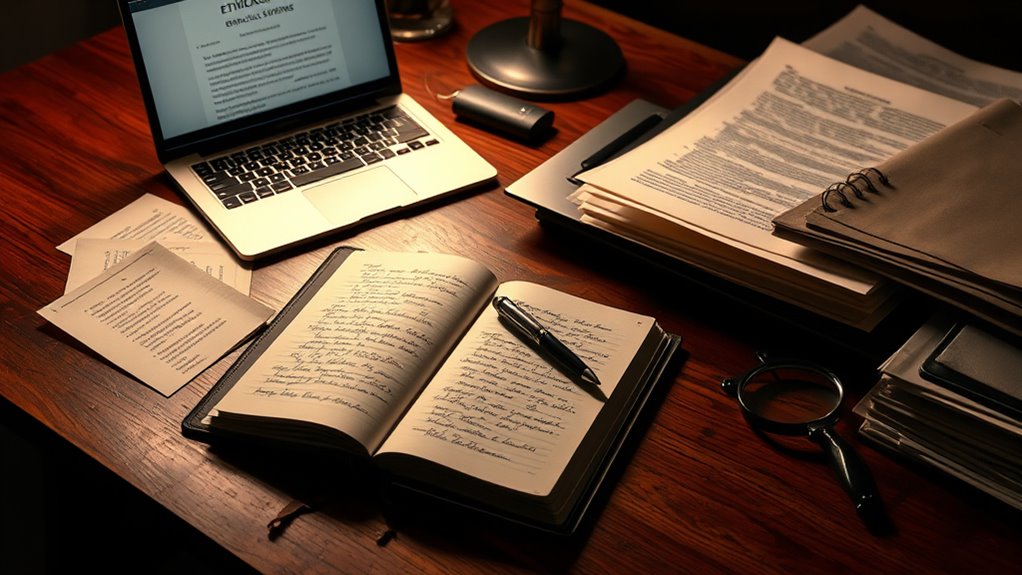 maintain ethical investigative integrity