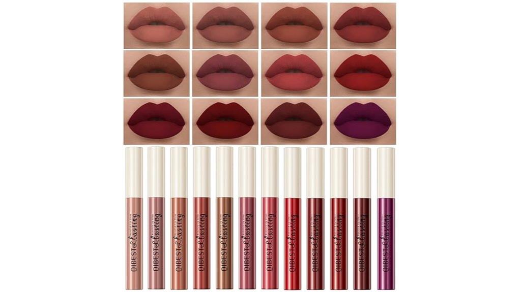 matte waterproof lip set