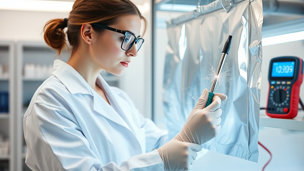 measuring static electricity precisely