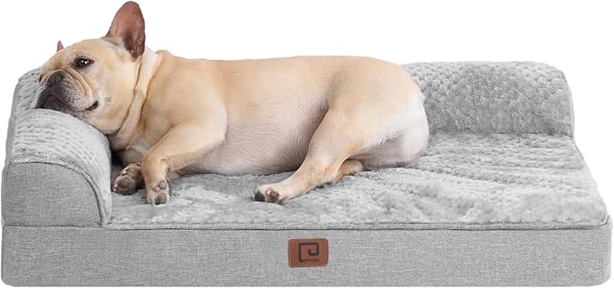 medium sized memory foam bed