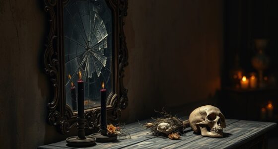 mirror covering death rituals