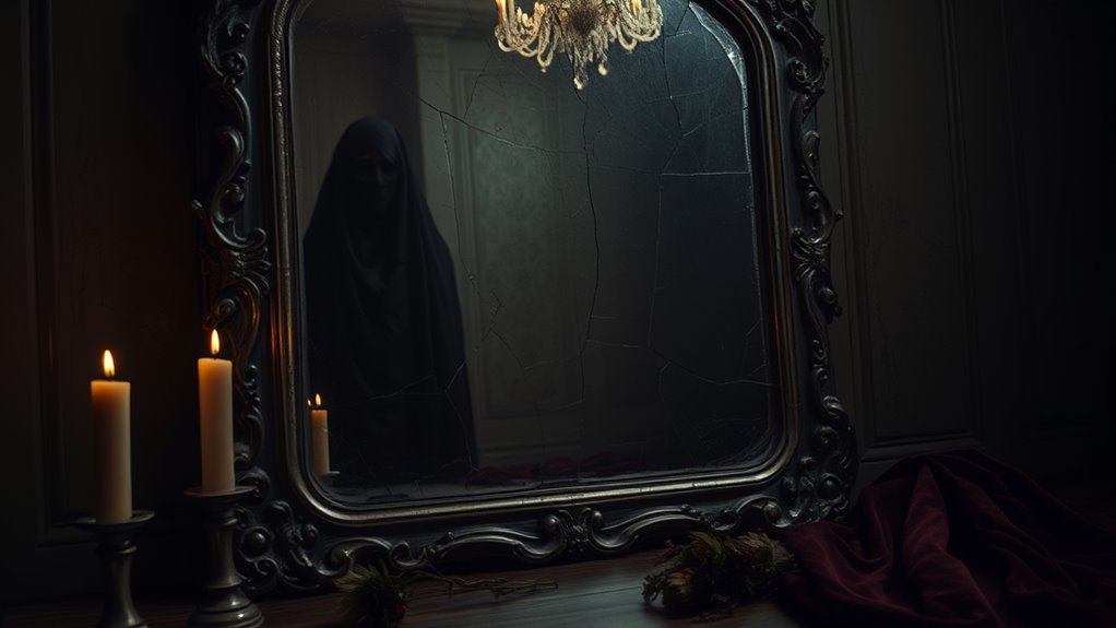 mirror coverings in death rituals