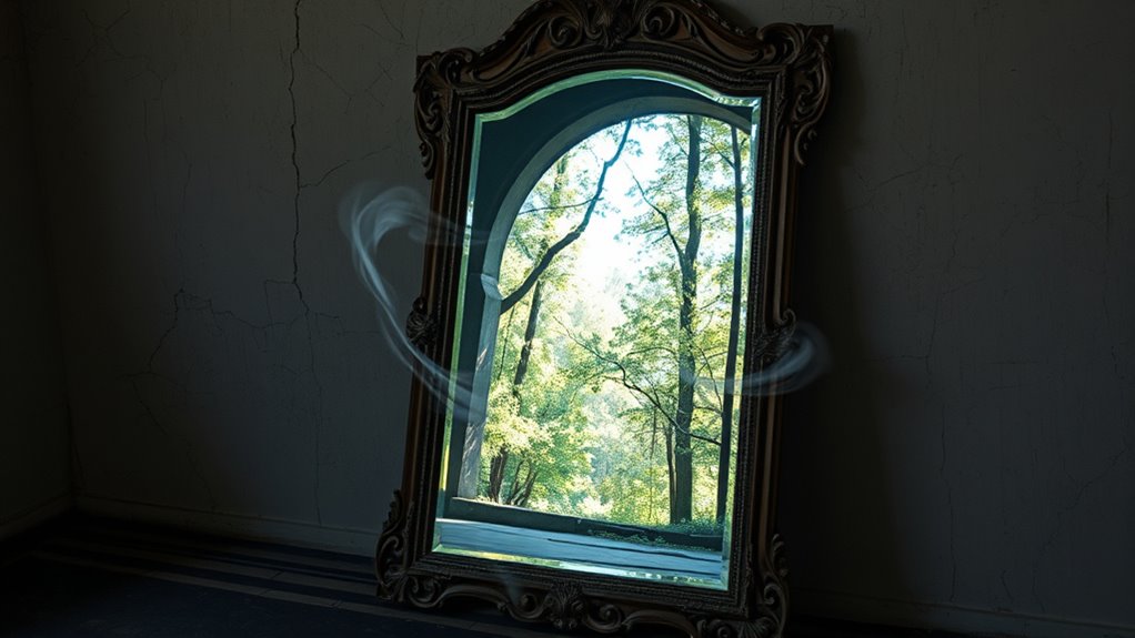 mirrors as mystical portals