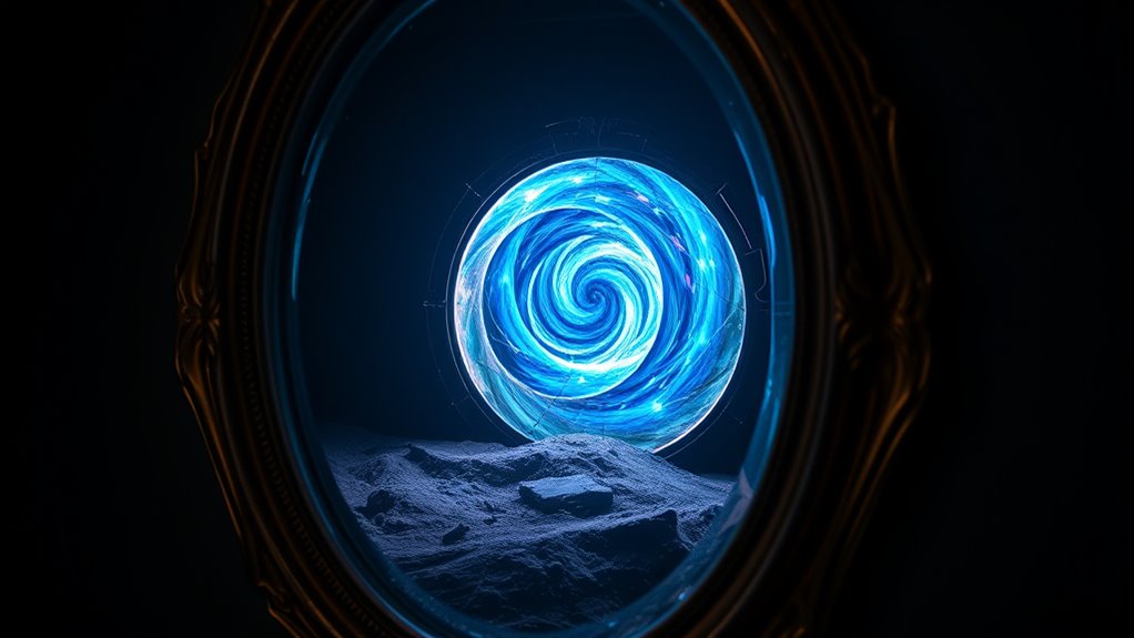 mirrors symbolize spiritual gateways