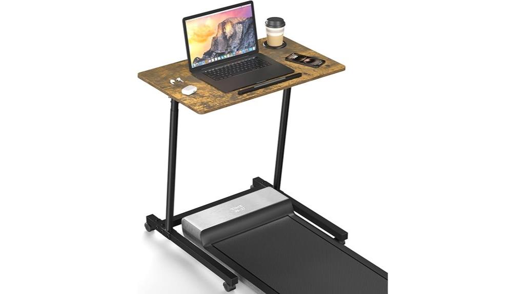 mobile treadmill standing desk