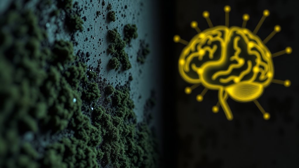 mold toxins impair brain