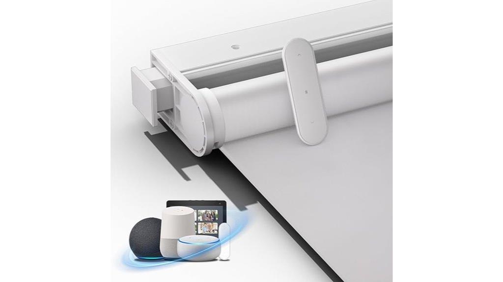 motorized remote roller shades