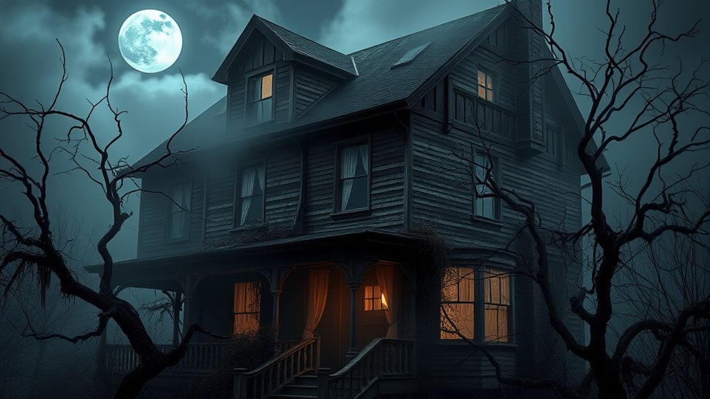 mysterious riddle house haunting