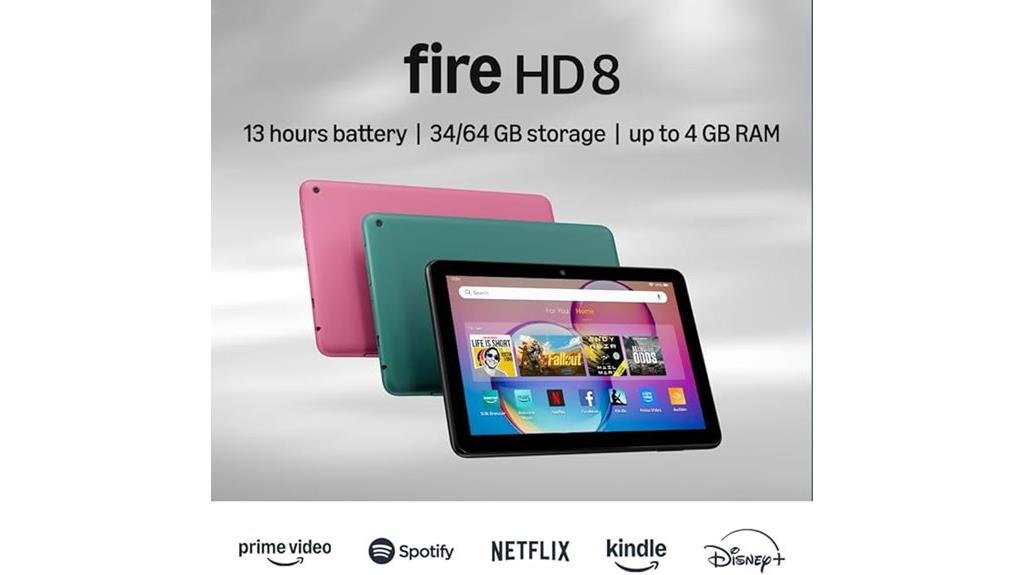 newest fire hd 8