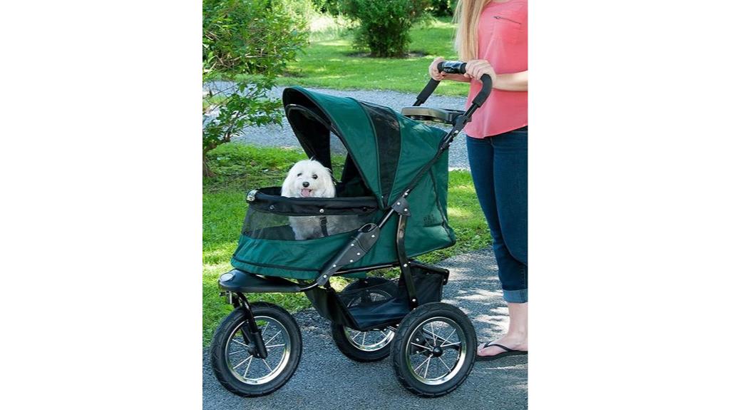 no zip jogger pet stroller