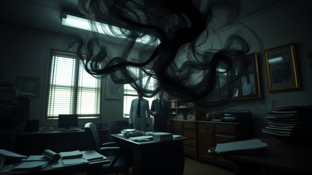 office disturbances defy explanation