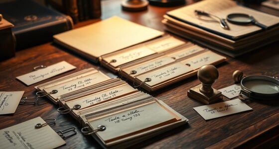 organizing and storing reader files