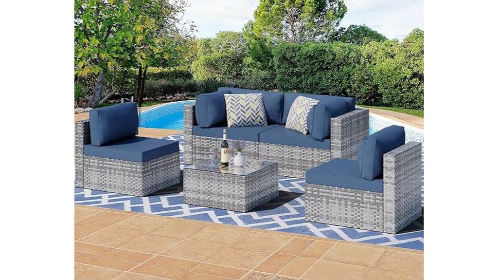 outdoor sectional patio sofa