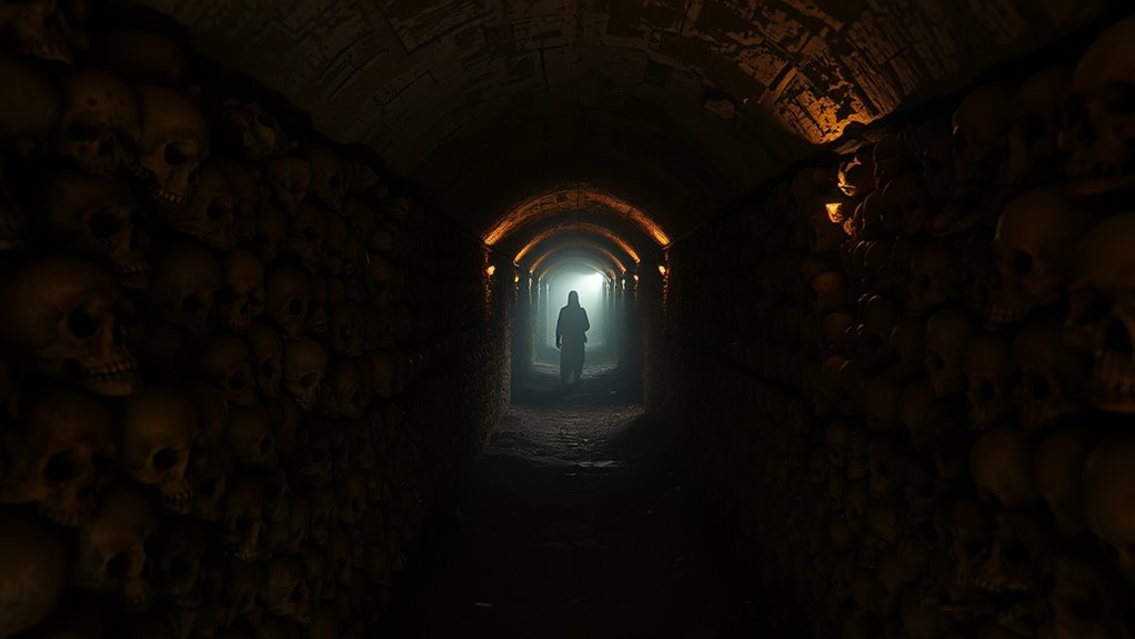 paris catacombs haunted past