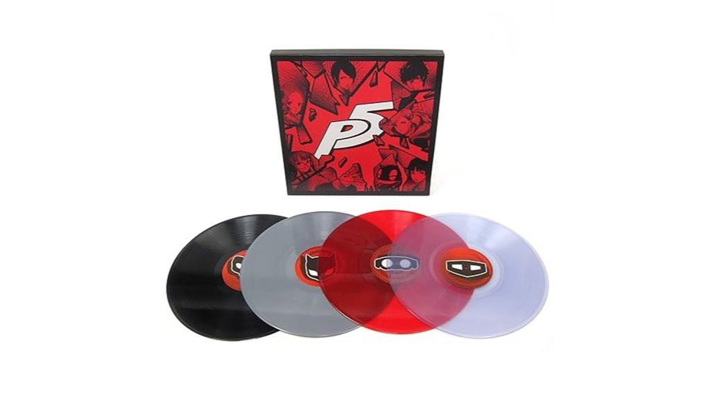 persona 5 colored vinyl set
