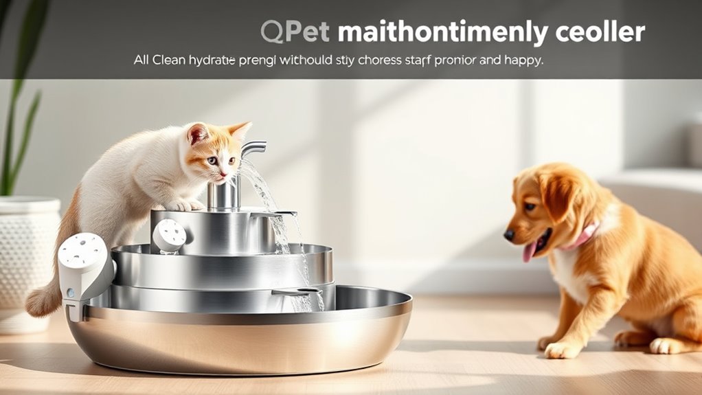 pet fountain features checklist