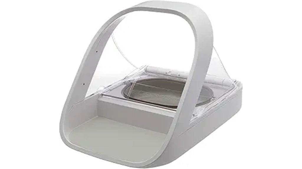 pet microchip food dispenser