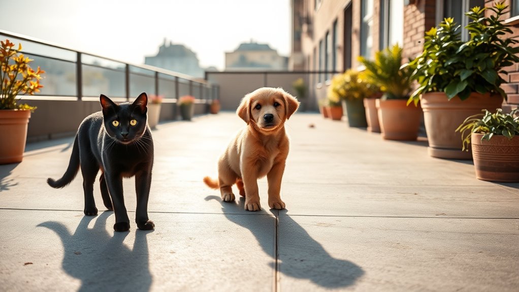 pets sense sudden environmental changes