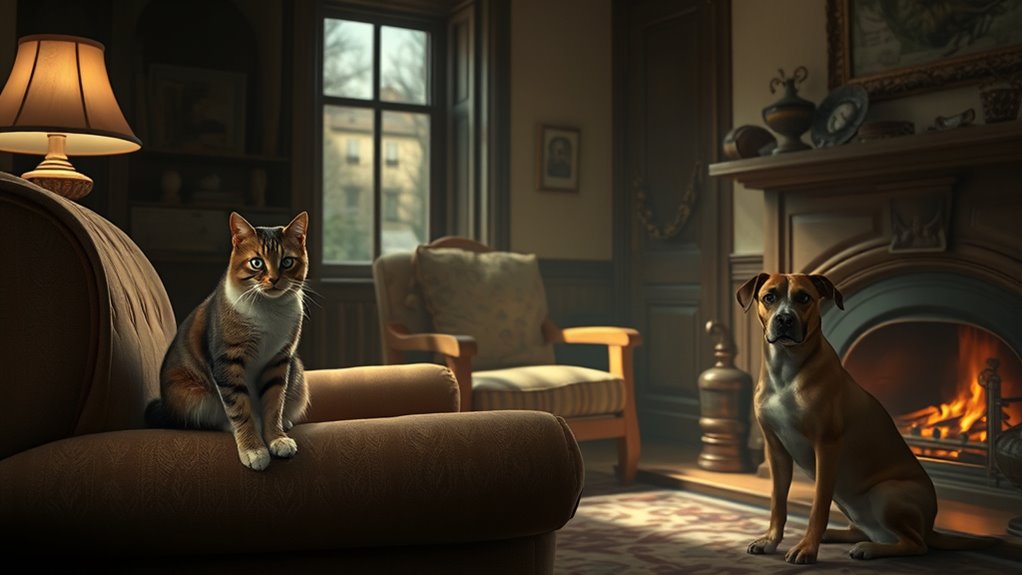 pets sensing unseen energies