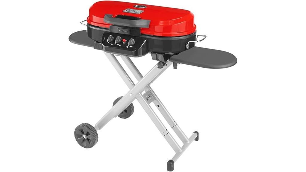 portable 3 burner propane grill