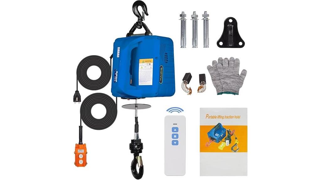portable 3 in 1 electric winch