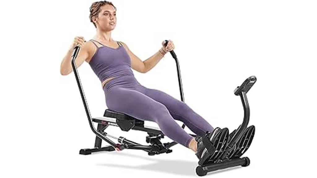 portable adjustable rowing machine