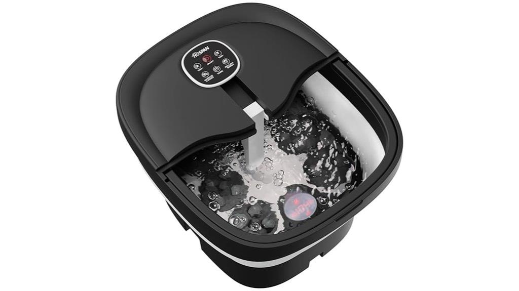 portable heated foot massager