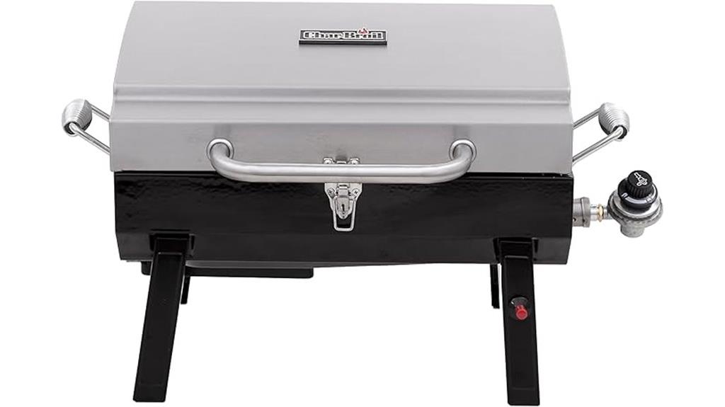 portable stainless steel grill