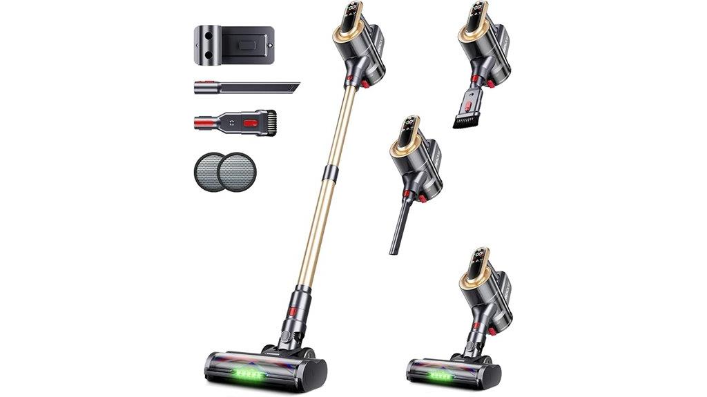 powerful cordless vacuum long battery