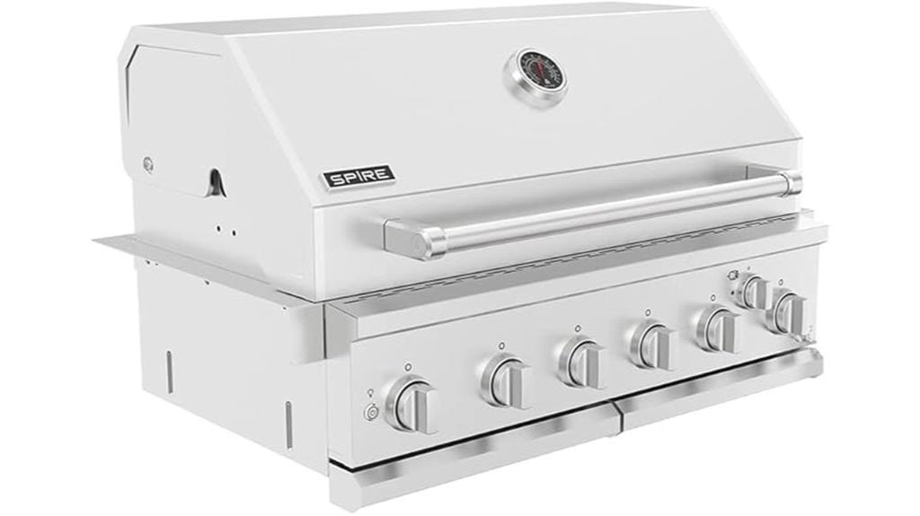 premium 6 burner gas grill