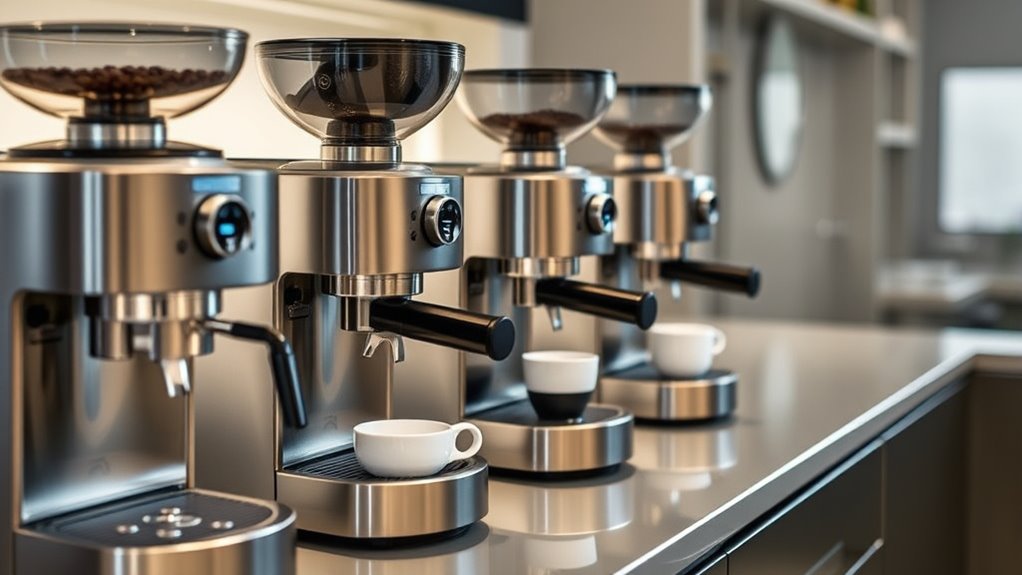 premium coffee makers with grinders