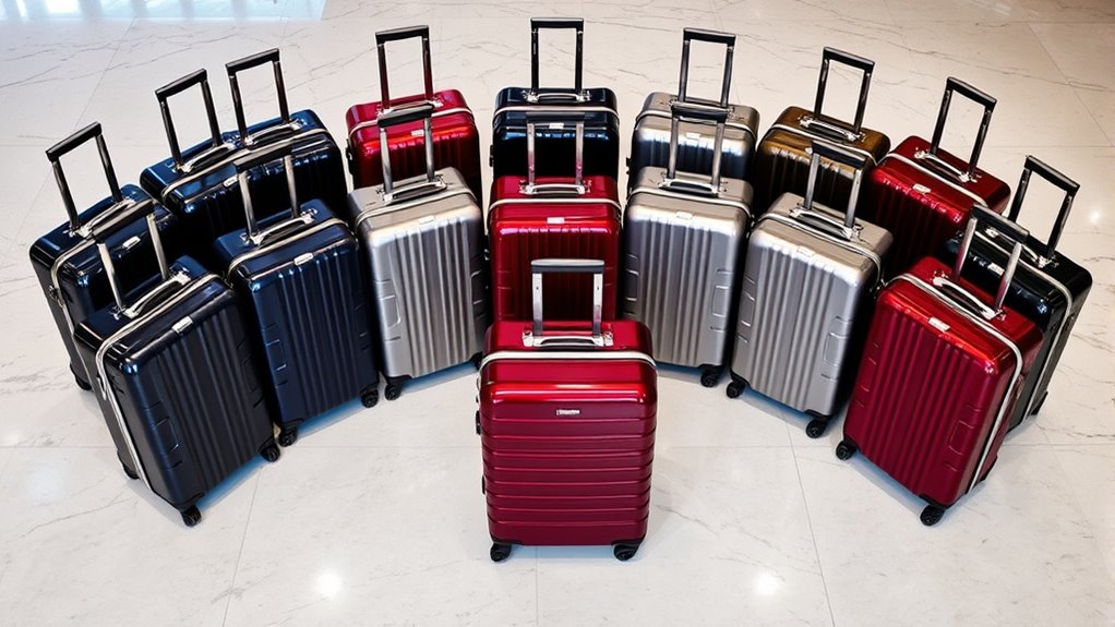 premium durable suitcase sets